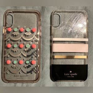Kate Spade Iphone 12/12pro cases. Two included.
